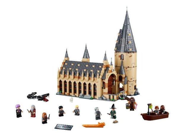 Lego Конструктор Гарри Поттер Большой зал Хогвартса
