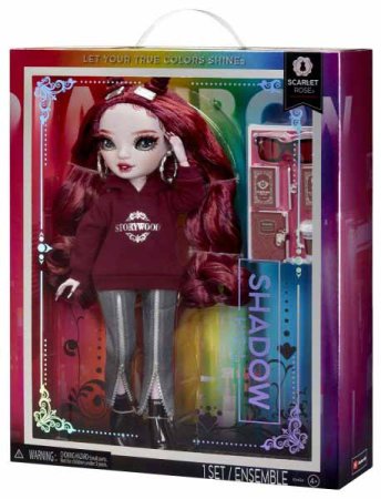 Rainbow High Кукла Shadow Скарлет Роуз, 28 см