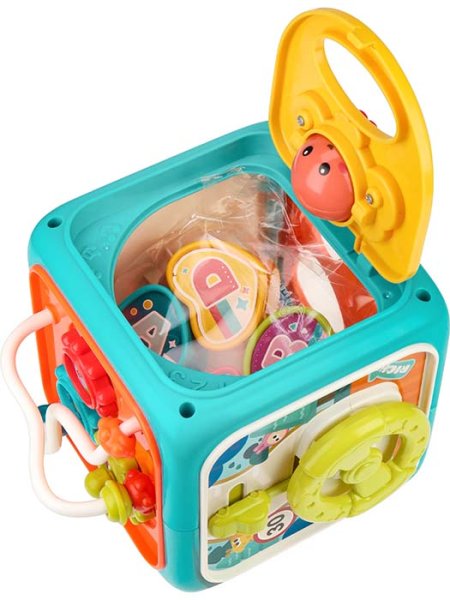 Рыжий кот Куб логический 6 в 1