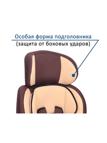 Zlatek Детское автокресло Fregat, 9-36 кг / цвет коричневый
