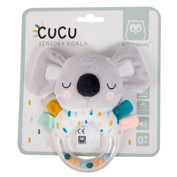 Игрушка погремушка серия "Зоопарк" Коала 