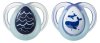 Tommee Tippee Пустышка силиконовая Night Time Balenute, 0-6 месяцев, 2 штуки