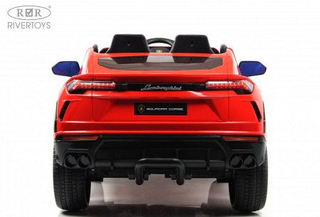 E777EE Электромобиль Lamborghini Urus  (Красный)