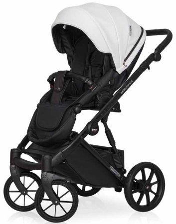 Riko Basic Коляска Montana 3 в 1 Ecco / цвет White (белый)