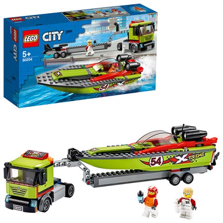 Lego Конструктор Город Транспортировщик скоростных катеров