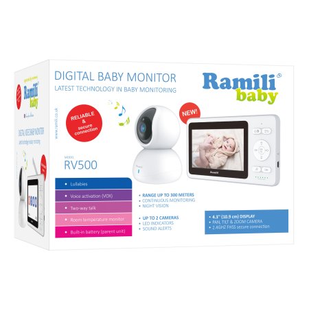 Ramili Baby Видеоняня RV500 / цвет белый
