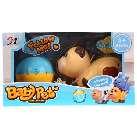 BabyPet Игрушка на батарейках Щенок 260691 / цвет светло-коричневый