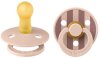 Bibs Набор латексных пустышек Studio Colour, 0+ Block - Blush Mix