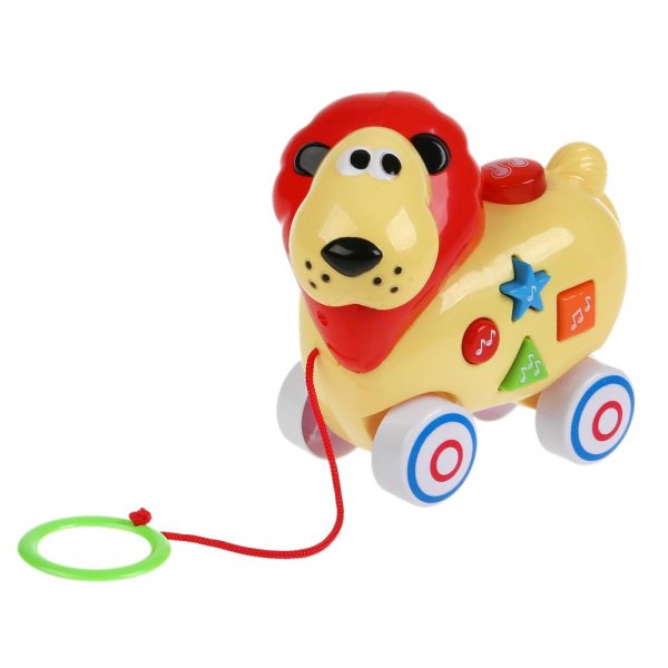 Умка Музыкальная каталка-лев 20 песен из мультфильмов 296227