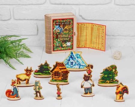 Нескучные игры Театр на столе "Лубяная избушка"