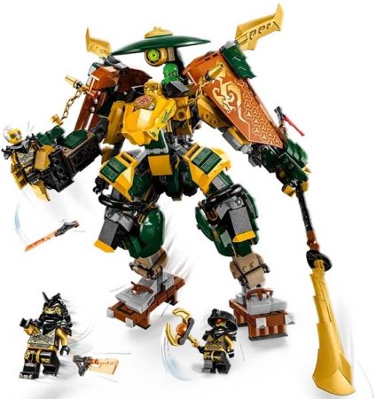 Lego Конструктор Ninjago "Командные роботы ниндзя Ллойда и Арин"