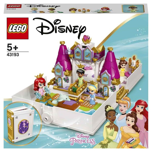 LEGO Princess Конструктор "Книга сказочных приключений Ариэль, Белль, Золушки и Тианы"