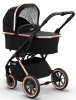 Moon Коляска 2 в 1 Style Rocca / цвет Rosegold (черный, рама розовое золото)
