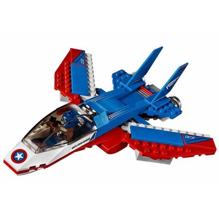 Lego Конструктор Супер Герои Воздушная погоня Капитана Америка