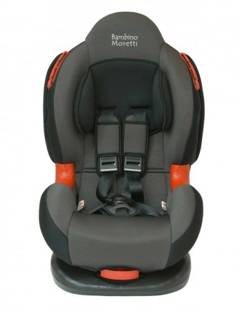 Bambino Moretti Детское автомобильное кресло BS-02 Isofix / группа I/II / цвет серый-чёрный