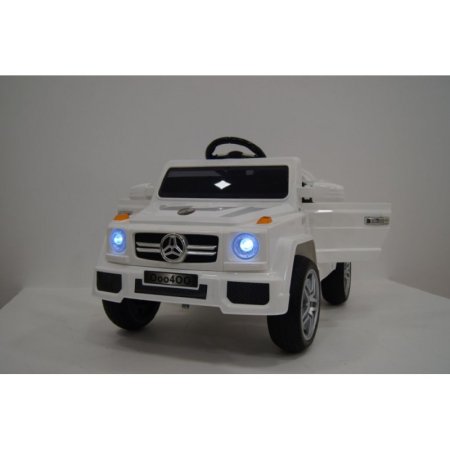 Rivertoys детский электромобиль mercedes o004oo vip / цвет белый
