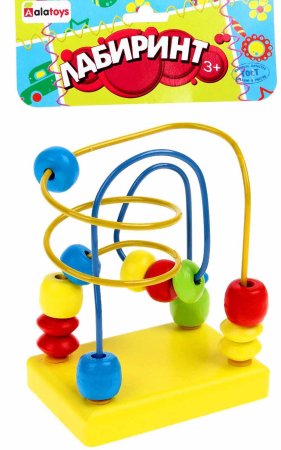 Alatoys Серпантинка "Классика" / цвет желтый