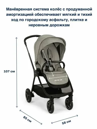 Коляска прогулочная Nuna (Нуна) TRIV NEXT BMW  (Graphene ST16623)