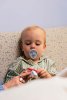 Bibs Набор латексных пустышек Studio Colour, 6+ месяцев Block - Baby Blue Dusty Blue Mix
