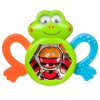 Bondibon Игрушка развивающая погремушка пластик лягушка с прорезывателем CRD