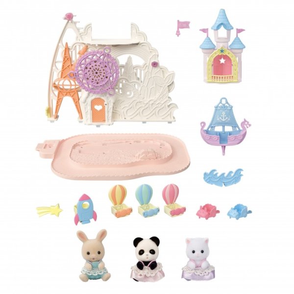 Sylvanian Families Детский игровой набор "Детский парк развлечений" 5537