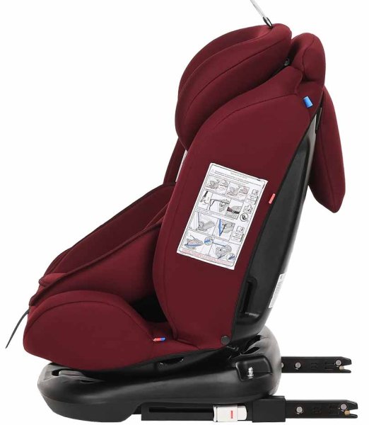 Bambola Автокресло Minori Isofix (0-36 кг) / цвет темно-красный