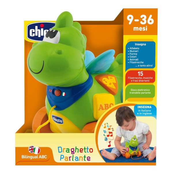 Chicco Говорящий дракон / цвет зеленый