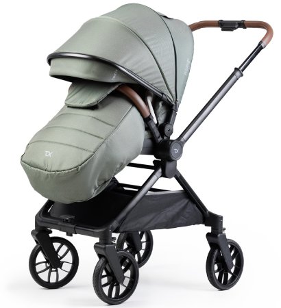 (Т) Коляска 2в1 Bambini Moretti Mirage  (Olive)
