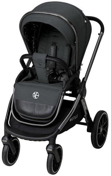 Amarobaby Коляска 2 в 1 Motus / цвет черный