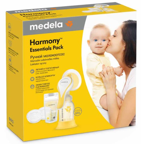 Medela Молокоотсос ручной Harmony Essentials Pack с аксессуарами