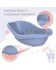 Ванночка Kidwick Дони с термометром (210506 фиолет/т.фиолет)