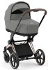 Коляска 2в1 Priam IV Rosegold+сп.блок CYBEX (Mirage Grey)