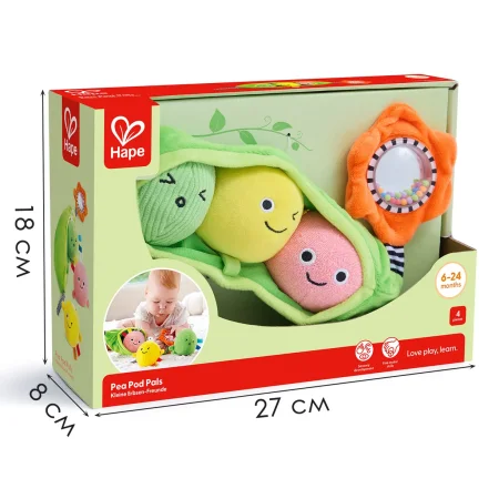 Hape Подвесная игрушка "Соня" Подвесные друзья-горошины 