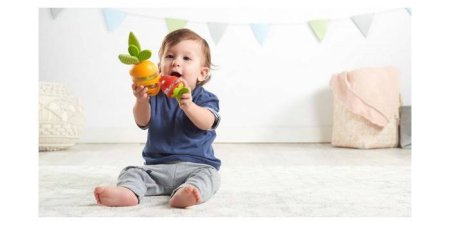 Tiny Love Развивающая игрушка "Морковка и Клубничка"