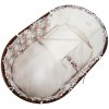 Nuovita Комплект Fiori для детской кроватки, 9 предметов / цвет белый