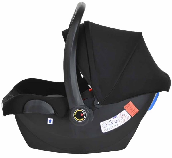 Pituso Автокресло Santiso (0-13 кг) / цвет Black-Grey/ (черно-серый)