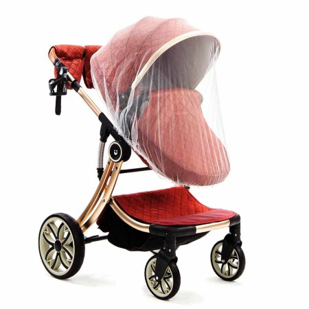 Bambini Moretti  Коляска 2 в 1 Vondoo 2, цвет / wine (красный)