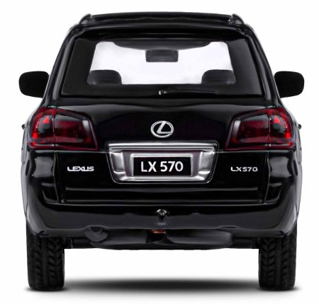 Автопанорама Машинка металлическая Lexus LX570 / цвет черный