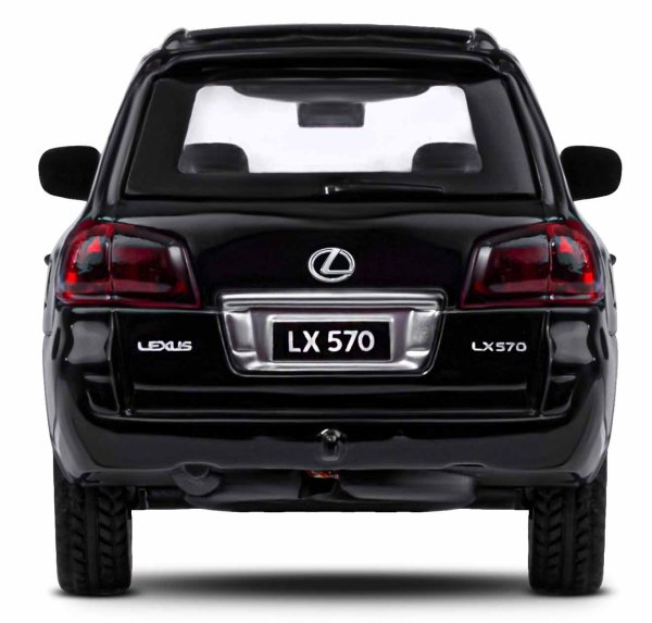 Автопанорама Машинка металлическая Lexus LX570 / цвет черный
