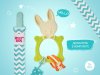 ROXY-KIDS Универсальный прорезыватель Bunny с держателем / цвет зелёный