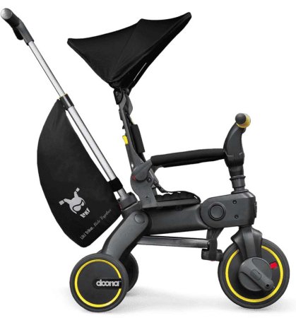 Doona Трехколесный складной велосипед Liki Trike S5 / цвет Nitro Black (черный)