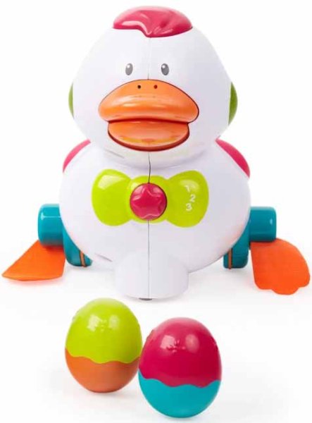 Auby Интерактивная игрушка Уточка, свет и звук