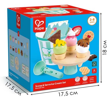 Hape Игровой набор "Мороженое"
