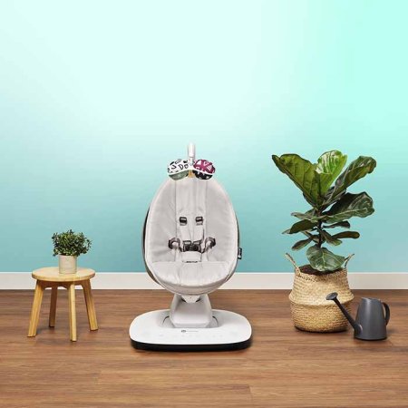 4moms Кресло-качалка MamaRoo New / цвет серебро