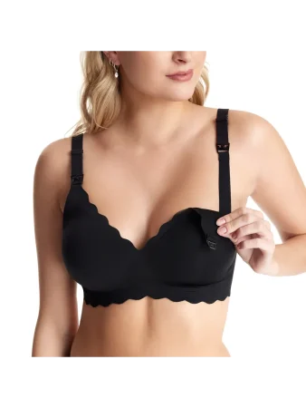 (м)Мамкози Бюст.д/корм.YN46,черный (L)