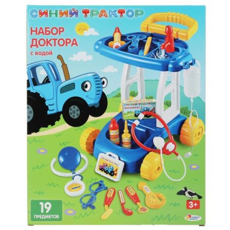 Играем вместе Набор доктора Синий трактор 319775 / цвет синий белый