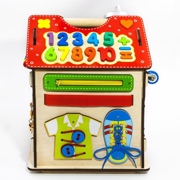 Лесная мастерская Бизидом развивающий  со светом  7653754