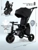 (м)Велос.трехкол.Qplay SPRINTER S MAX Black (Lux/Black) (black)