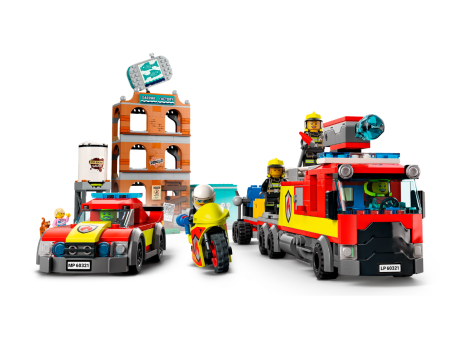 Lego Конструктор City Fire Пожарная команда / разноцветный