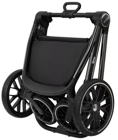 Коляска 2в1 Mayla Lux короб+прогул.  (Black)